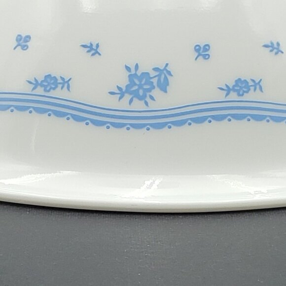 Corelle Morning Blue Vegetable Serving Bowl Corning Blue Flowers Serving Bowl - Picture 7 of 7